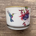 Portamaceta 11 cm - Colibrí con Fucsia