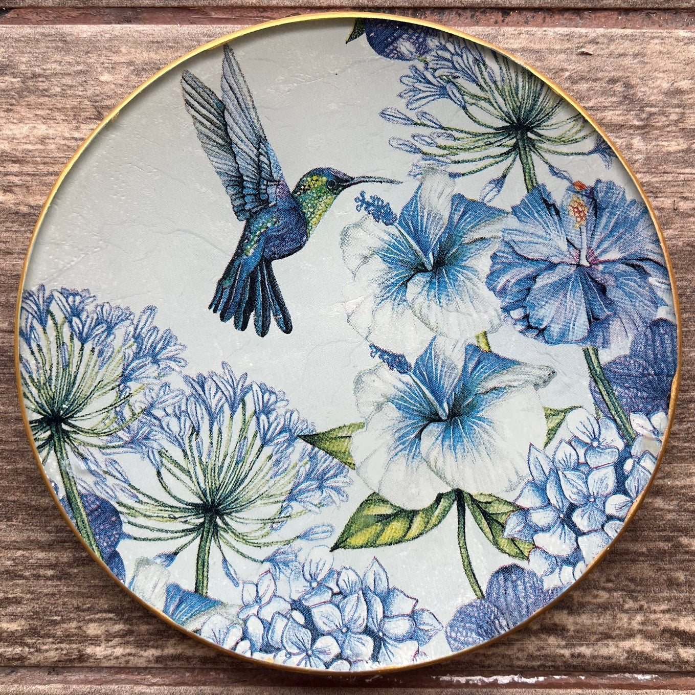 Plato Pequeño 15 cm - Colibrí