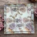 Set 2 Platos Cuadrados Grandes - Hortensias Vintage