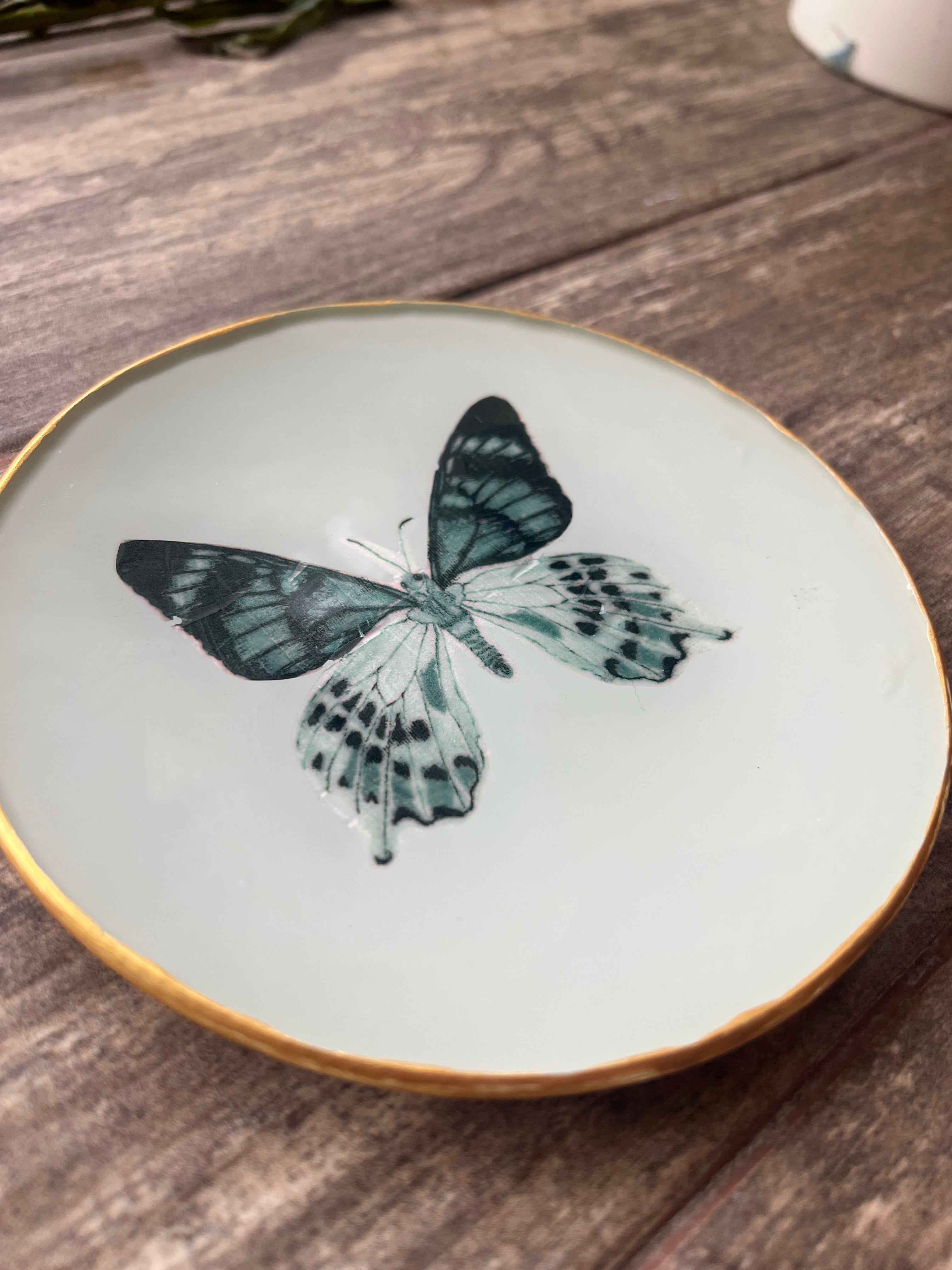 Plato Pequeño 15 cm - Mariposa - Ilustración