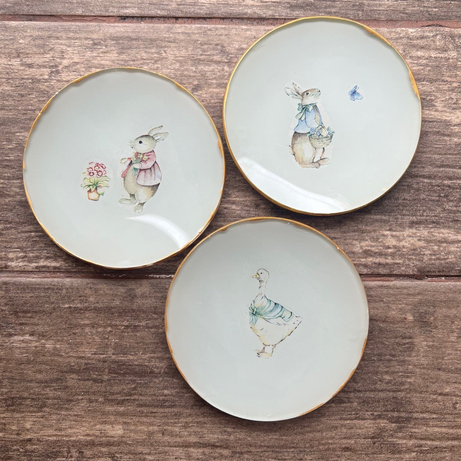 Set 3 Platos Pequeños - Farm - Forma a elección